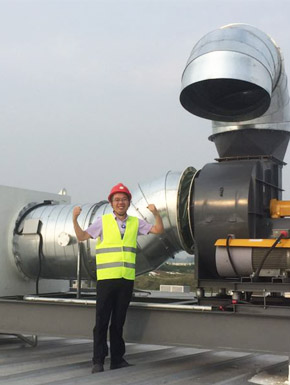 安徽家電行業廢氣處理案例 安徽家電行業廢氣處理案例