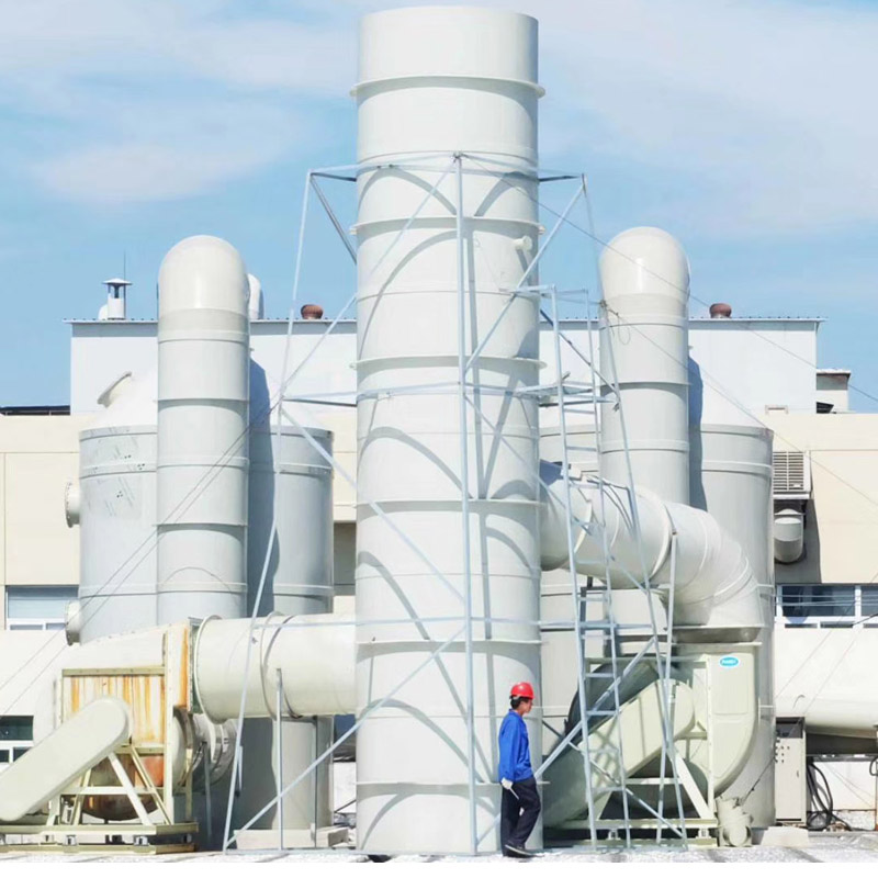 塑料制品廠廢氣處理案例 塑料制品廠廢氣處理案例