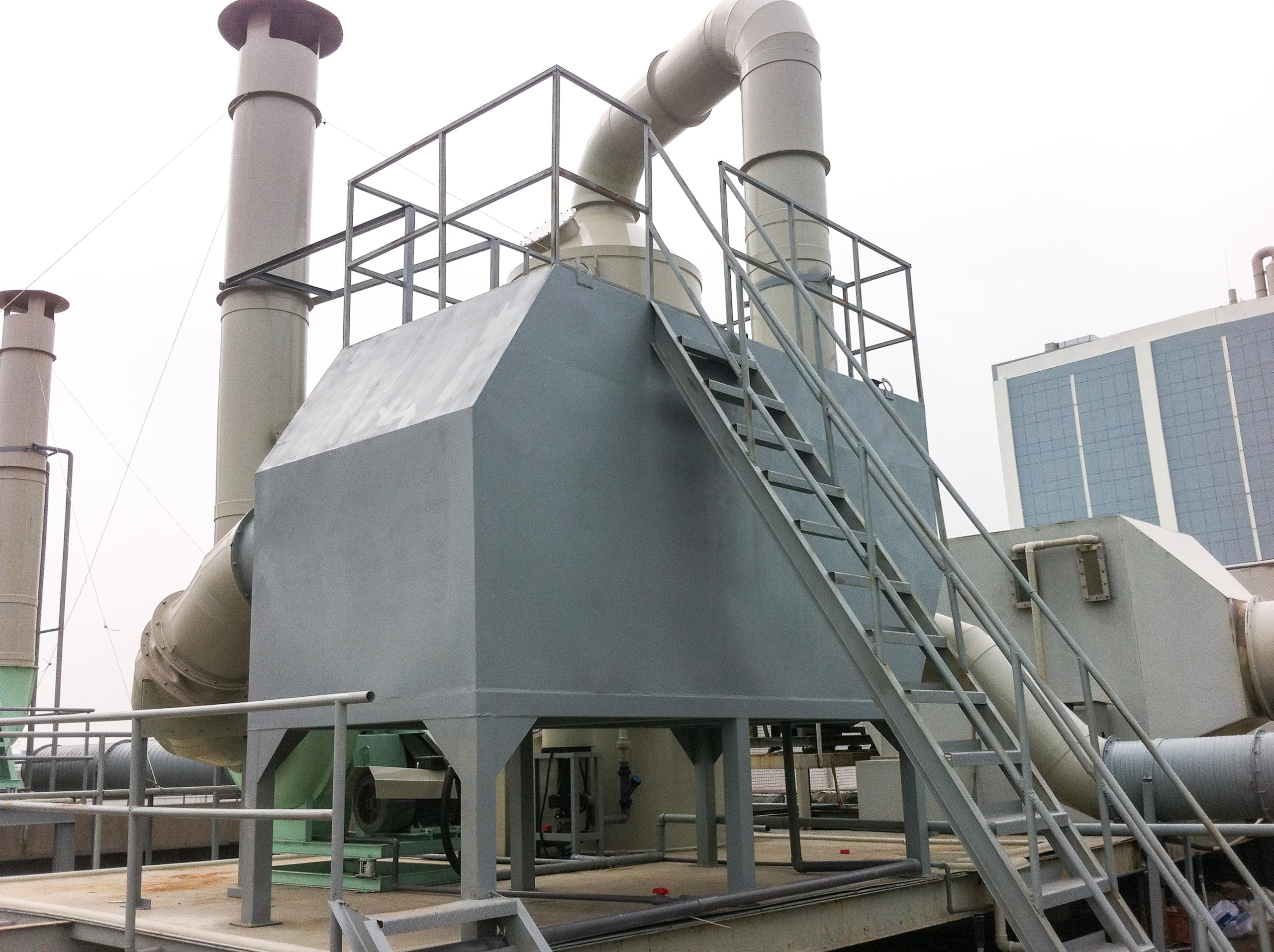 南京噴涂廢氣處理案例 南京噴涂廢氣處理案例